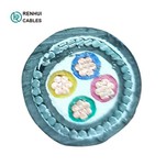 CU/XLPE/PVC/SWA/PVC kabelis